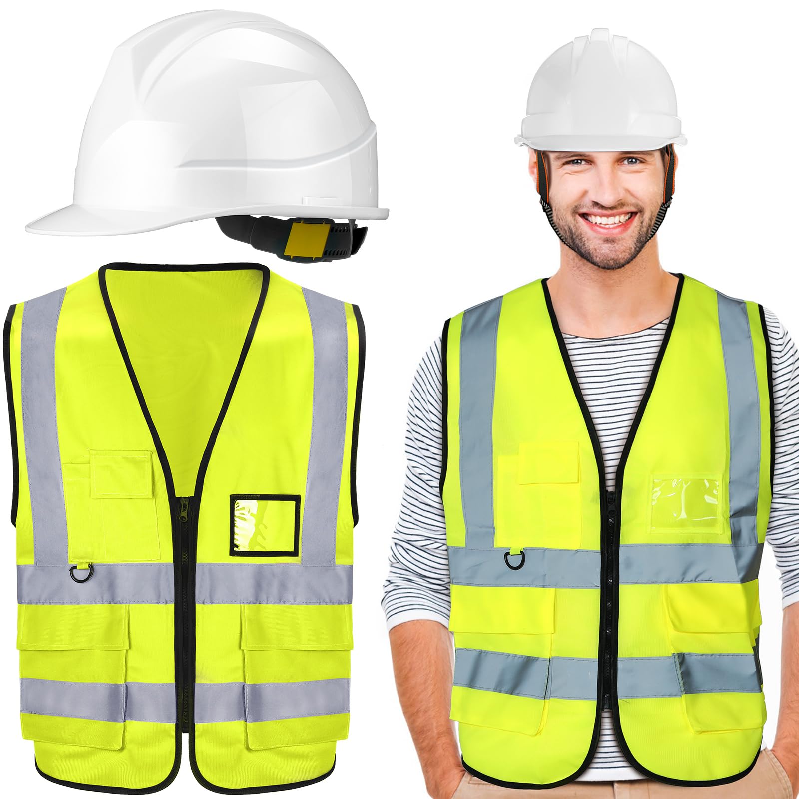 (新品) havehad 25ss City Worker Set-up Amazon.com: Jeyiour Construction Hard Hat and Reflective